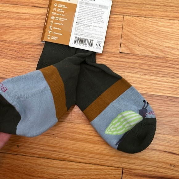 NWT BOMBAS bee better lightweight medium dress socks - Picture 3 of 3